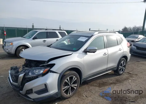 2019 Nissan Rogue Sv из США, поврежденный, VIN JN8AT2MV5KW388411